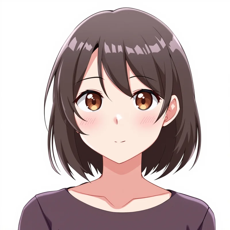 dark Megumi profile avatar with balanced lighting for minimal avatar use