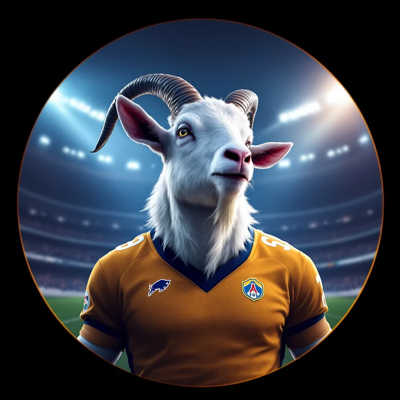 Messi avatar portrait with calm dominance