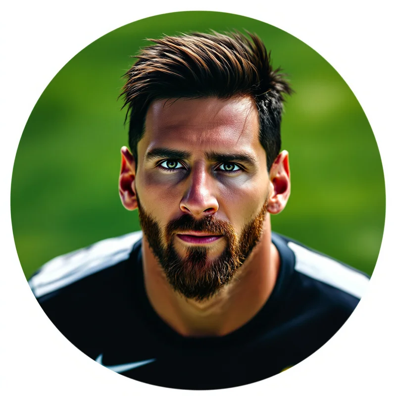 Messi PFP avatar with elite football identity