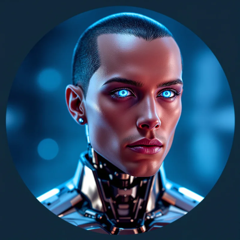 Metal Sonic avatar profile image with cold mechanical expression