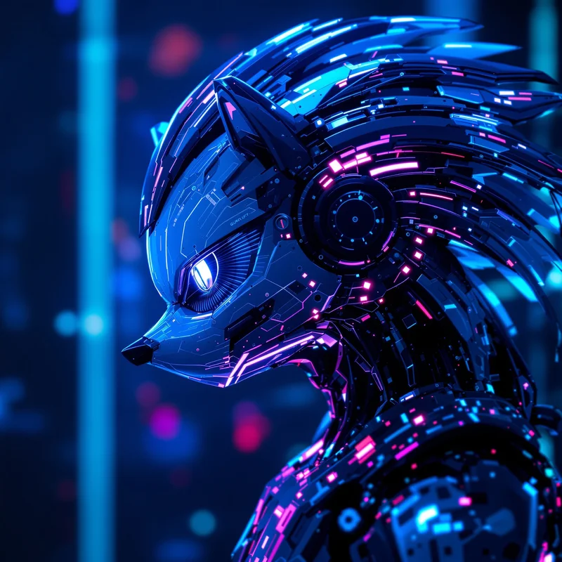 Metal Sonic avatar profile image with cold mechanical expression