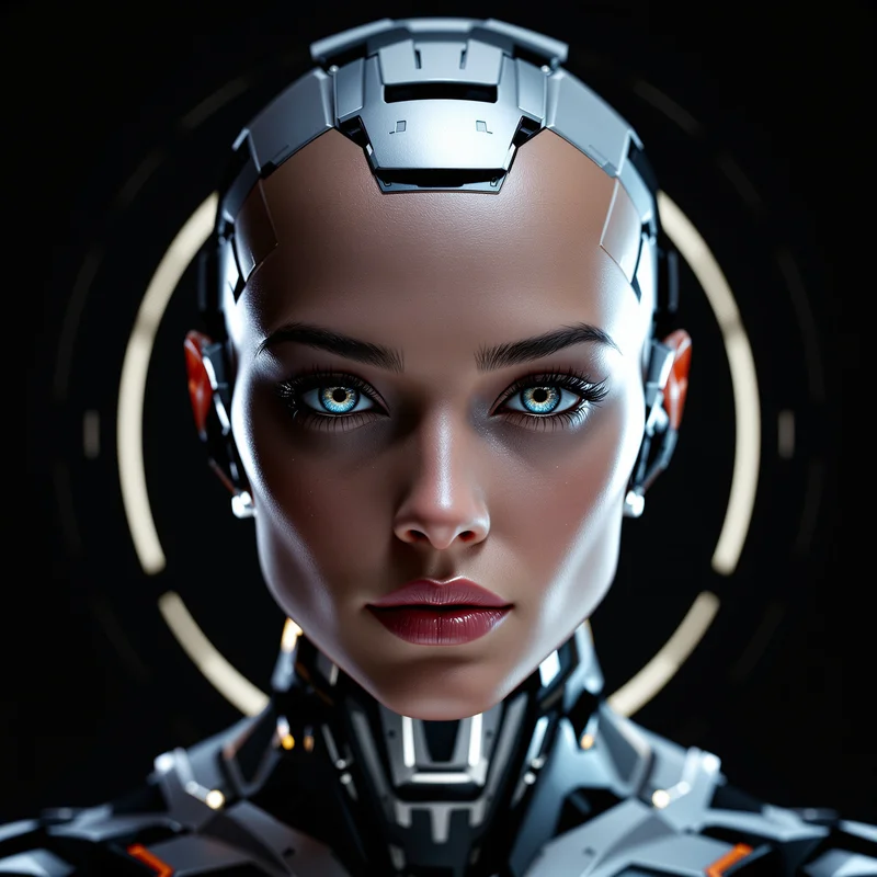 Metal Sonic PFP with cybernetic design and clear composition