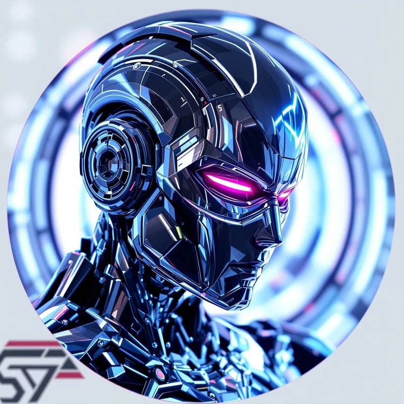 Metal Sonic PFP with cybernetic design and clear composition