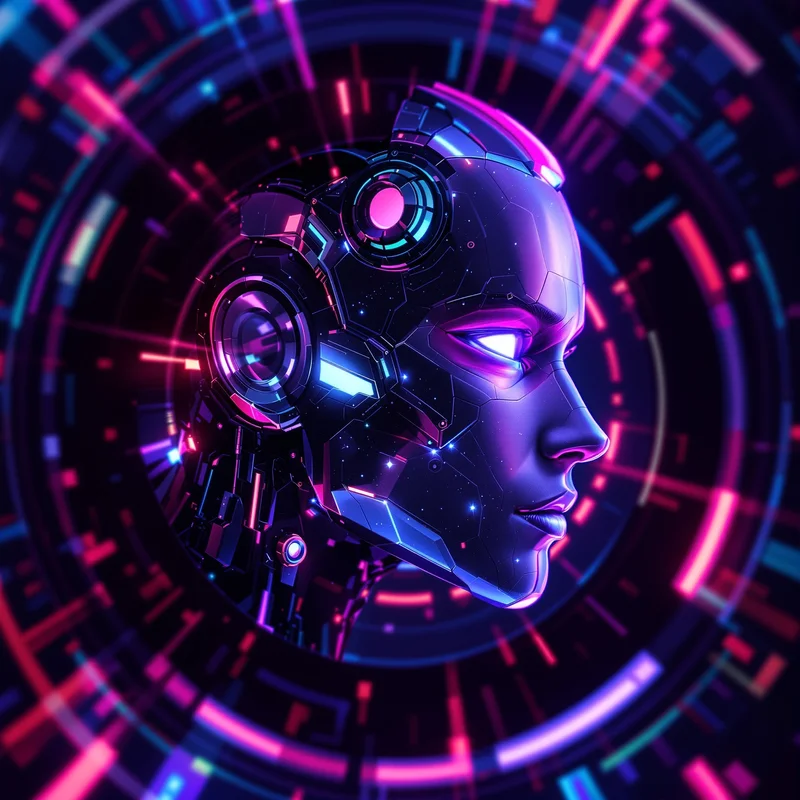 Metal Sonic PFP with cybernetic design and clear composition