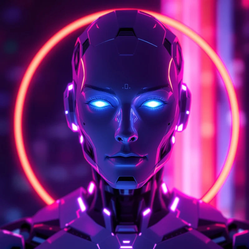 Metal Sonic PFP with cybernetic design and clear composition