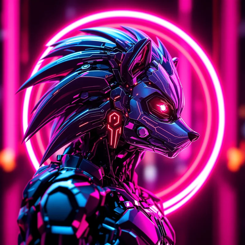 Metal Sonic avatar profile image with cold mechanical expression