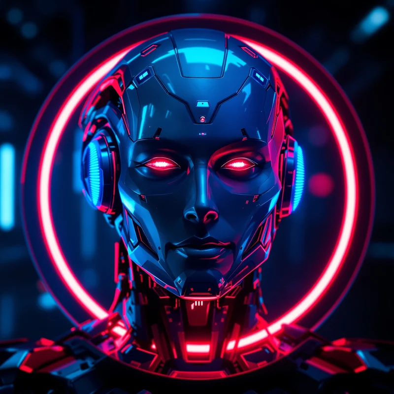 Metal Sonic avatar profile image with cold mechanical expression