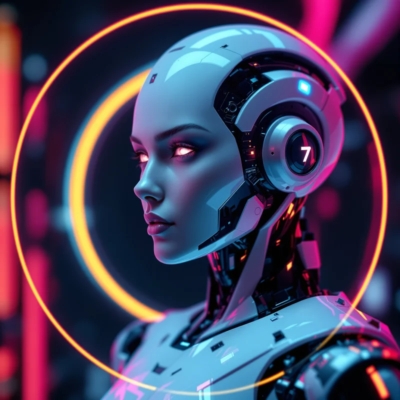 Metal Sonic avatar portrait with precision driven personality