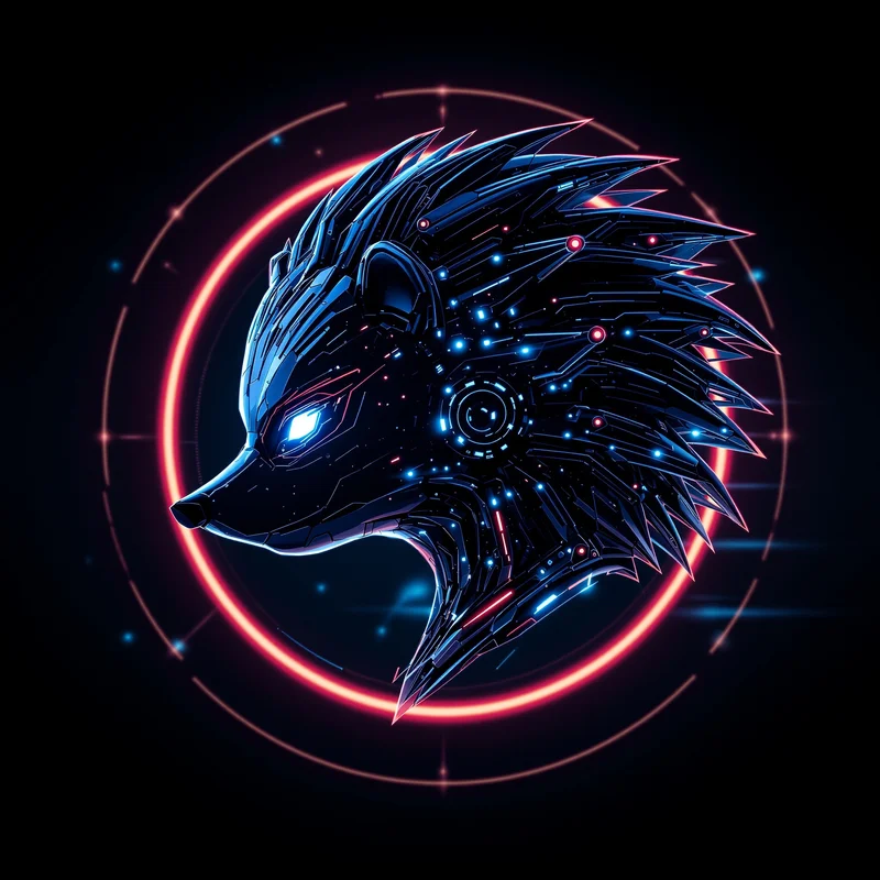 Metal Sonic avatar portrait with precision driven personality