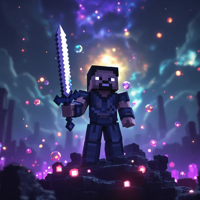 Dragon Slayer Minecraft PFP.