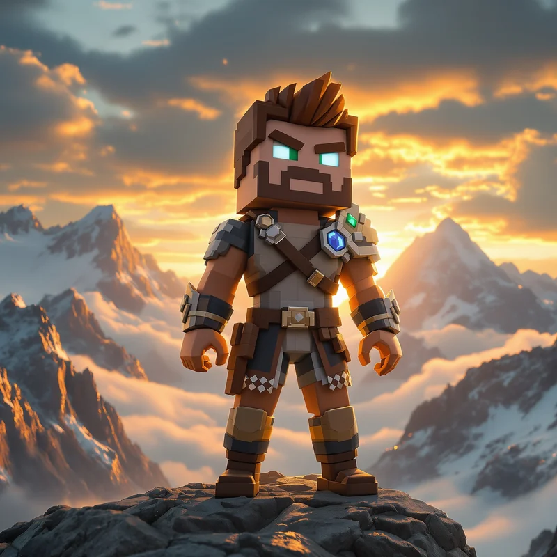 Hero Minecraft PFP.