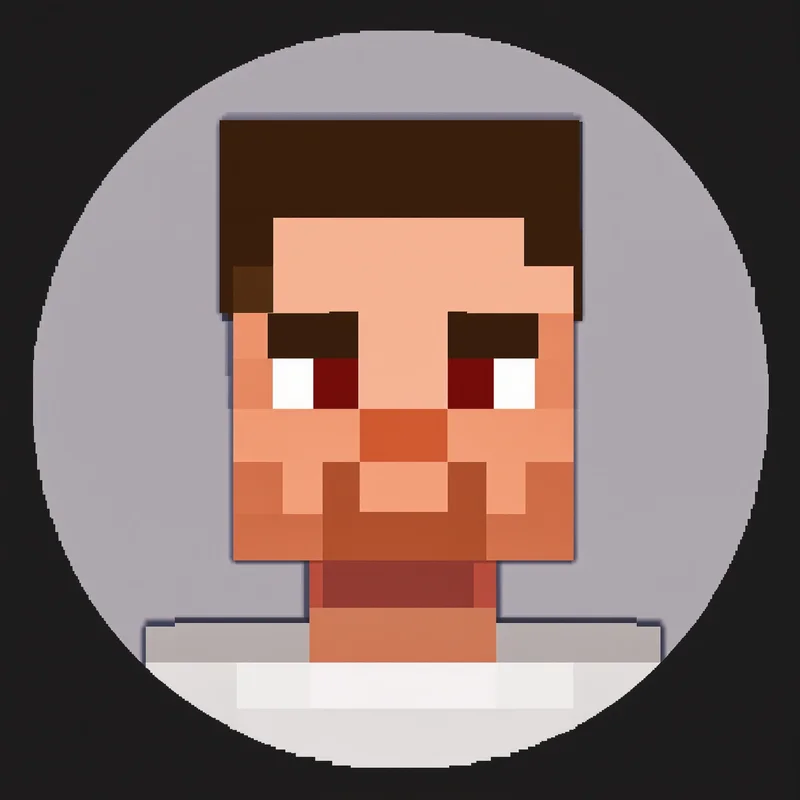 Minecraft digital identity avatar with block-style clarity and compact profile performance
