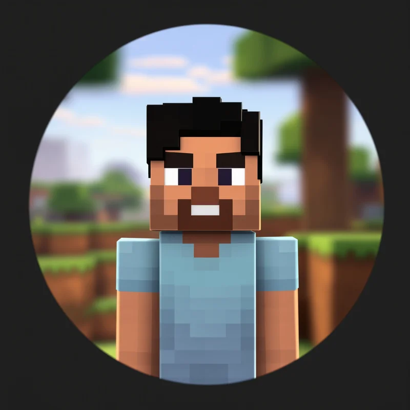 Minecraft profile image with clean headshot framing and stable player identity