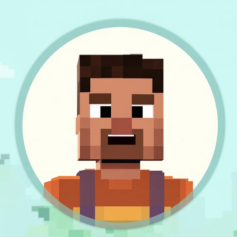 Minecraft PFP avatar with clear block-style identity and readable profile crop