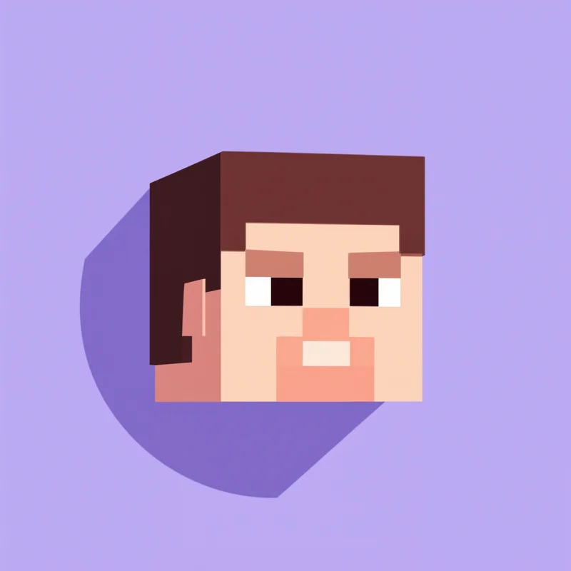 Minecraft PFP avatar with clear block-style identity and readable profile crop