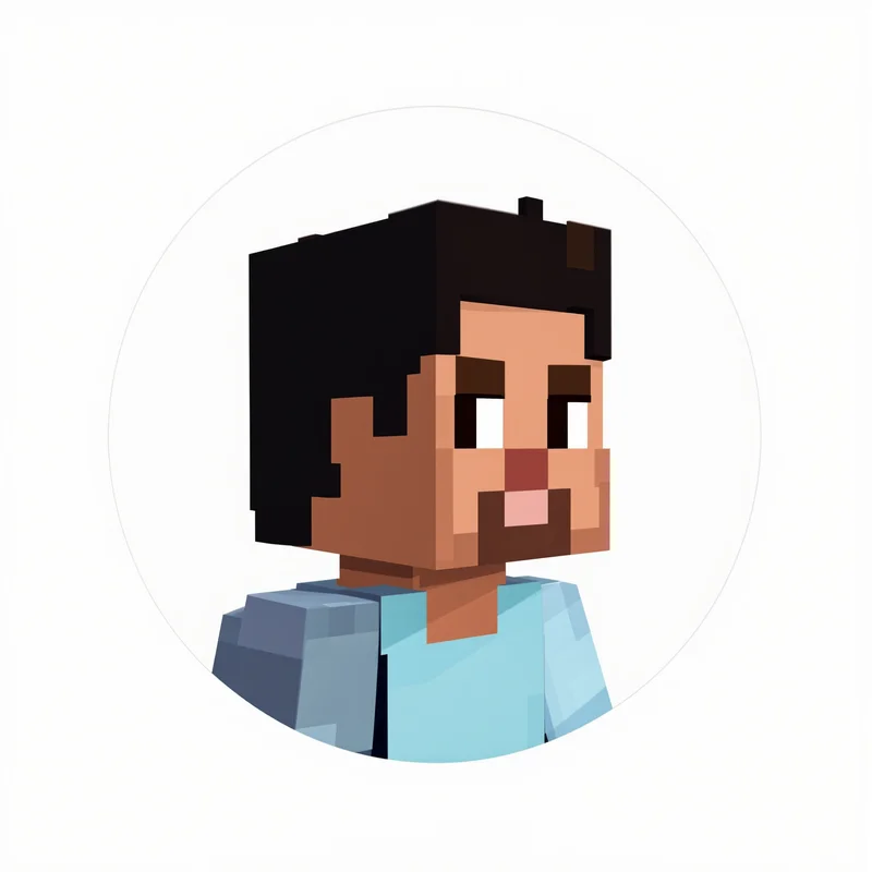 Minecraft avatar for profile use with readable pixel face and strong recognition