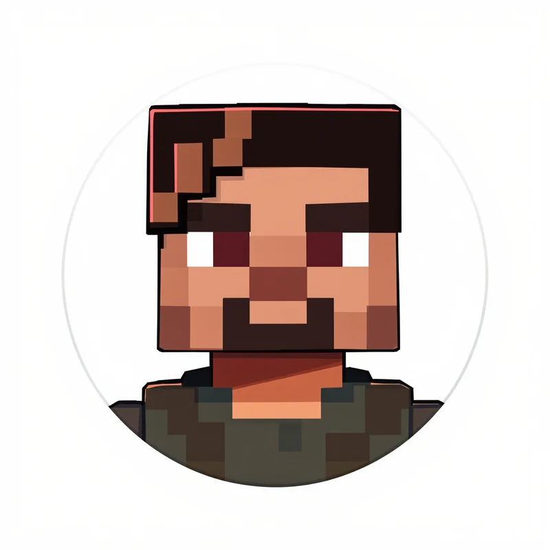 Minecraft PFP icon with pixel-face focus and strong community recognition