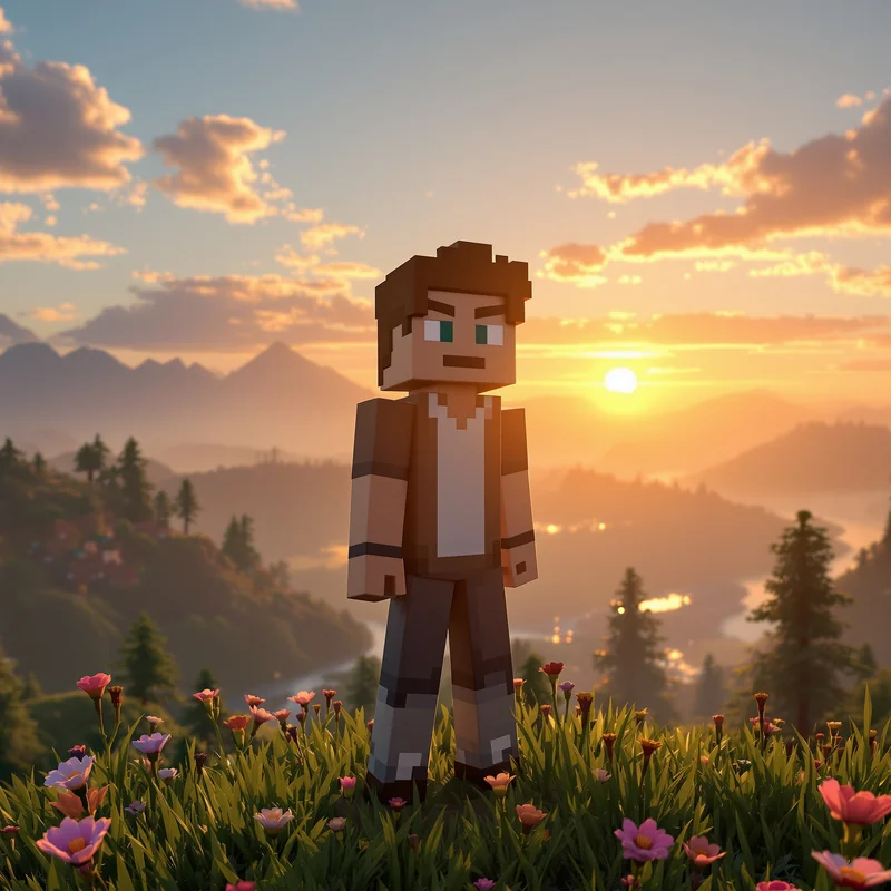 Overworld Minecraft PFP.