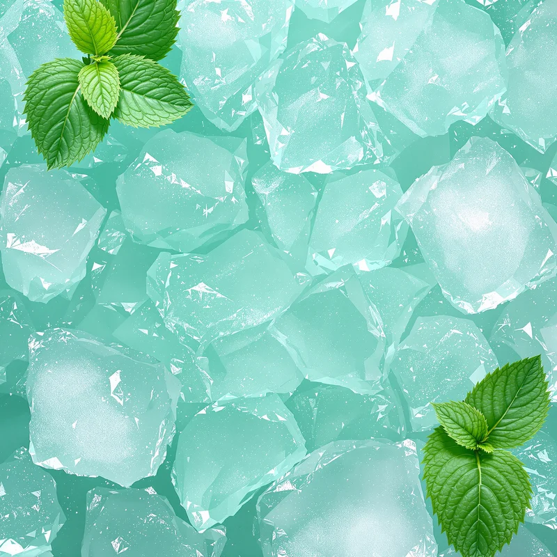Crushed Ice Mojito Mint Background