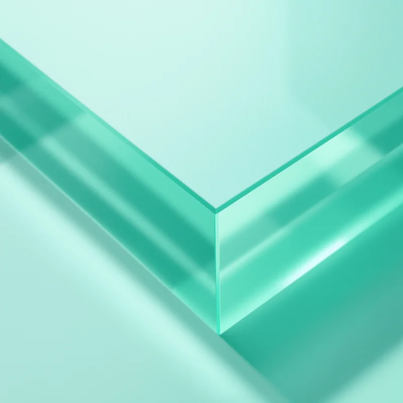 Frosted Acrylic Mint Background