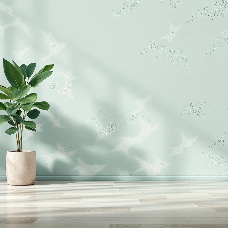 Plaster Wash Mint Background