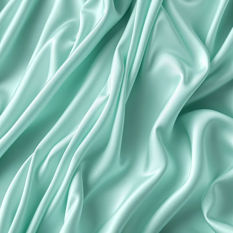 Pleated Satin Mint Background