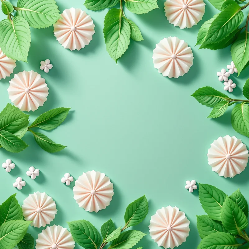 Production master mint background