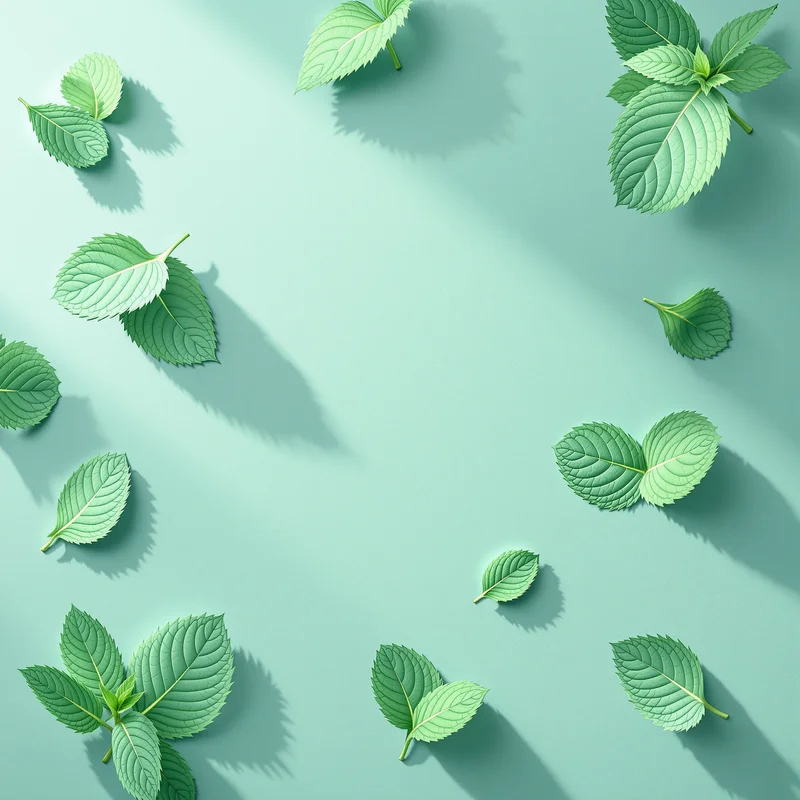 Smooth refinement mint background