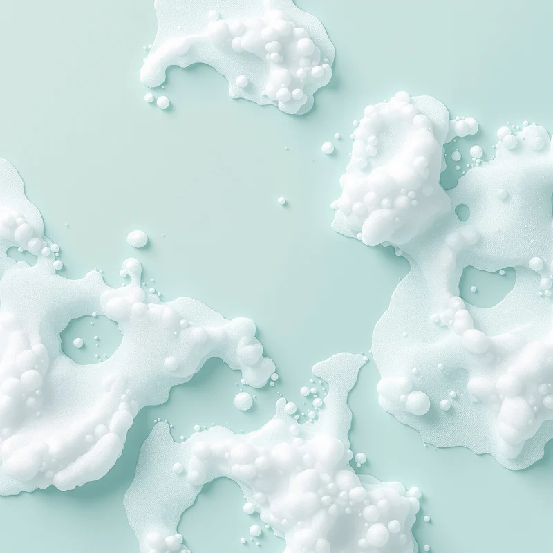 Soap Foam Cloud Mint Background