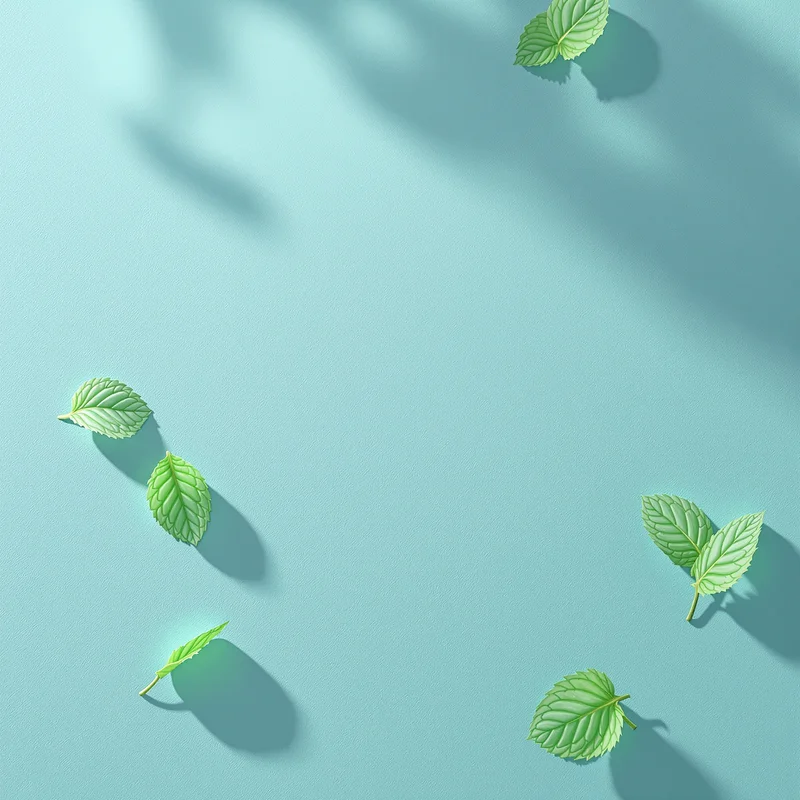Soft surface mint background