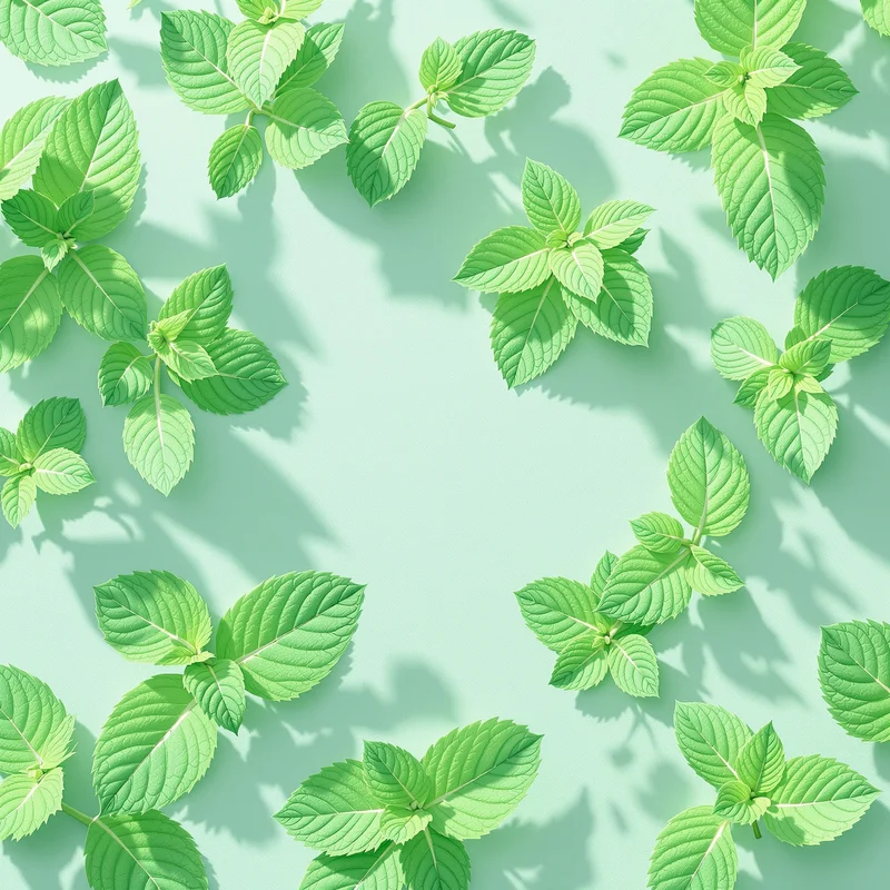 Soft vision mint background
