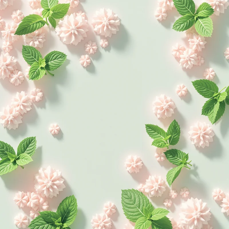 Uniform mint background