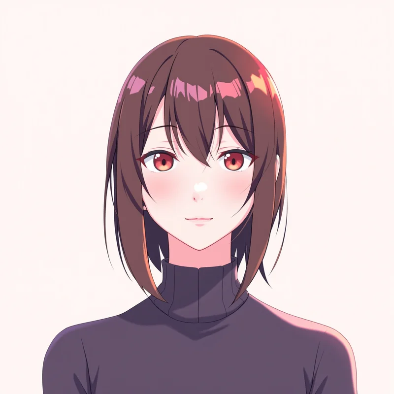 Momo Ayase PFP portrait with clean square composition for strong avatar use