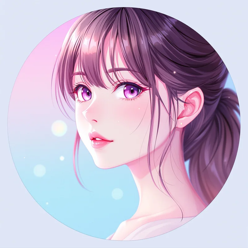 Momo Ayase profile image with soft lighting and emotional tone