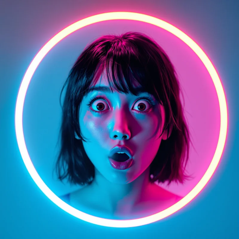 Momo Ayase avatar with psychic glow and clean profile readability