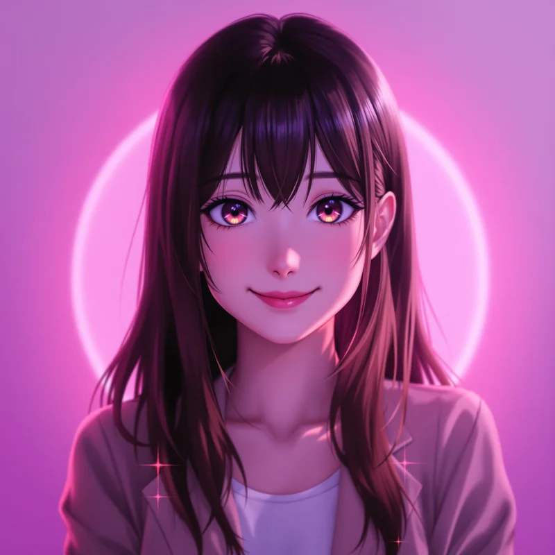 bold Momo PFP image with clean square composition for aesthetic profile icon
