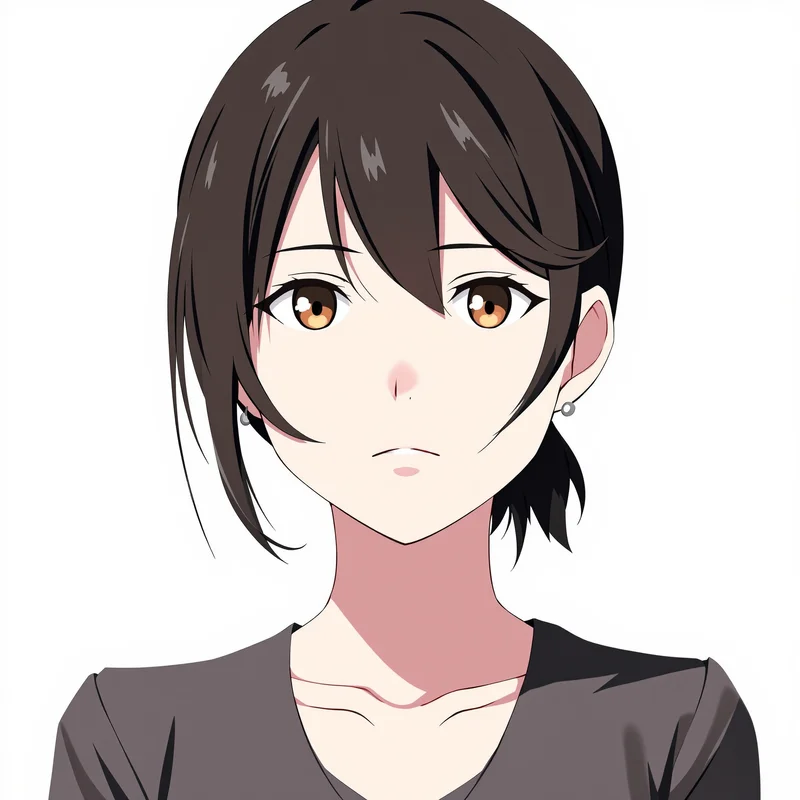 clean Momo PFP avatar with colorful gradient background for strong avatar use