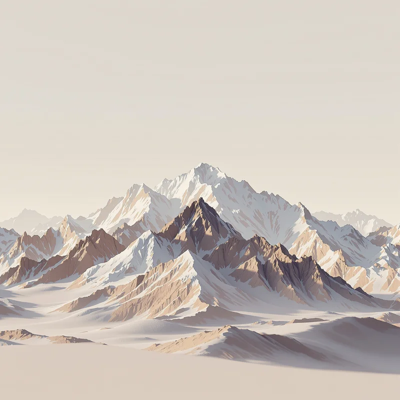 Premium layered mountain background