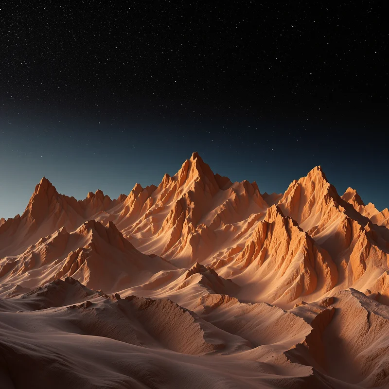 Studio minimal mountain background