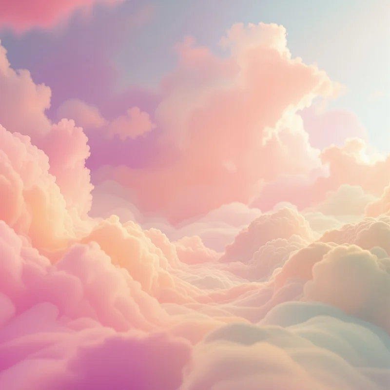 Dreamy soft multicolour background