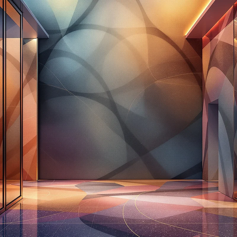 Eternal soft multicolour background