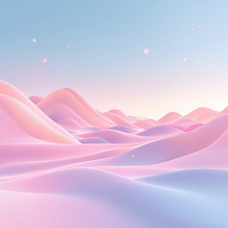 Gentle pastel multicolour background