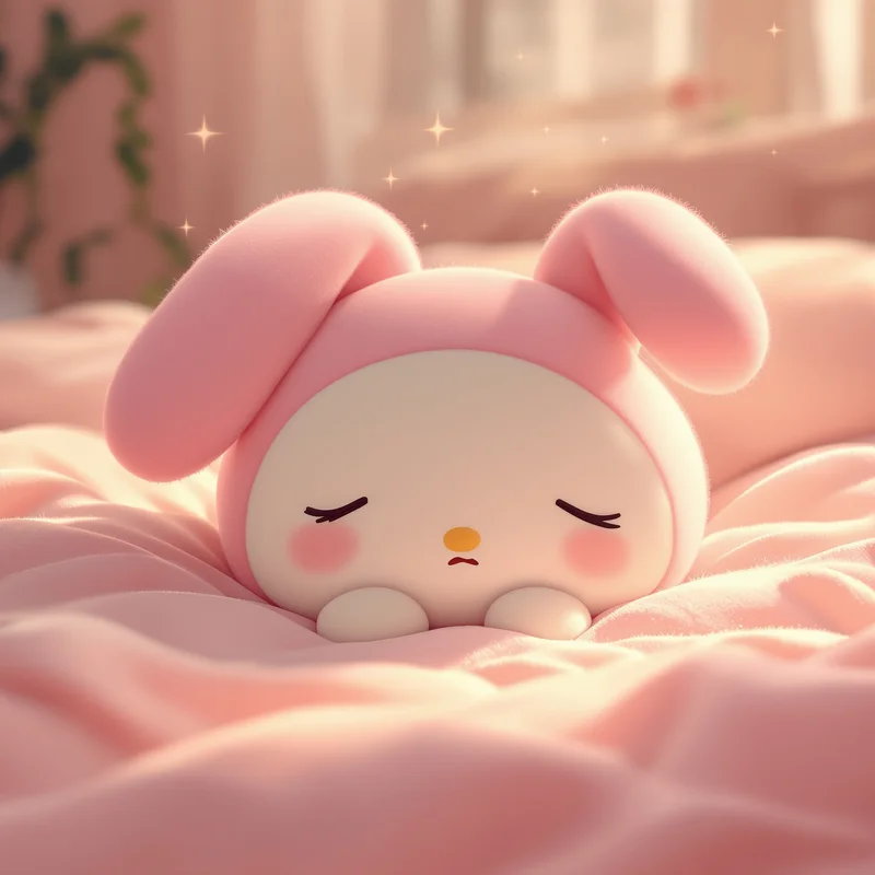cute introvert my melody pfp with cozy softness
