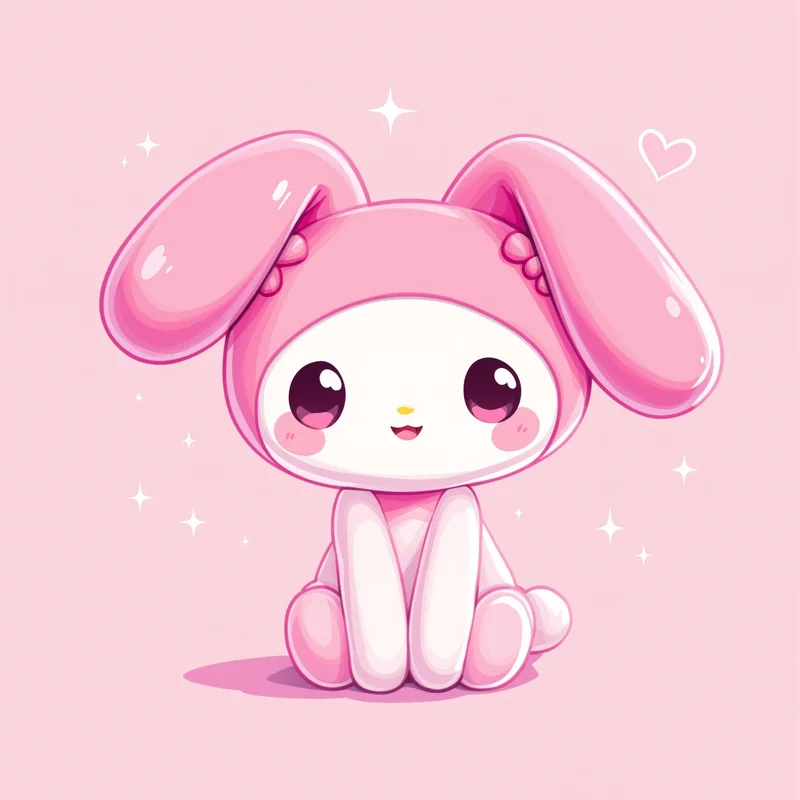 Cute Petal My Melody PFP soft floral avatar