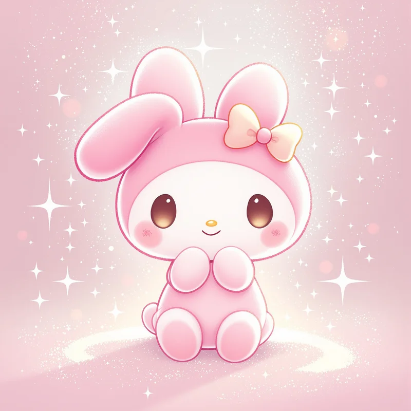 Dreamy Ribbon My Melody PFP ribbon kawaii avatar
