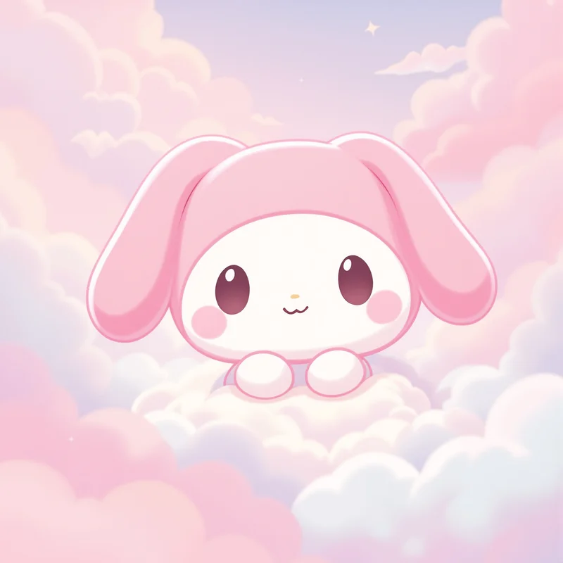 Gentle Charm My Melody PFP cute square avatar