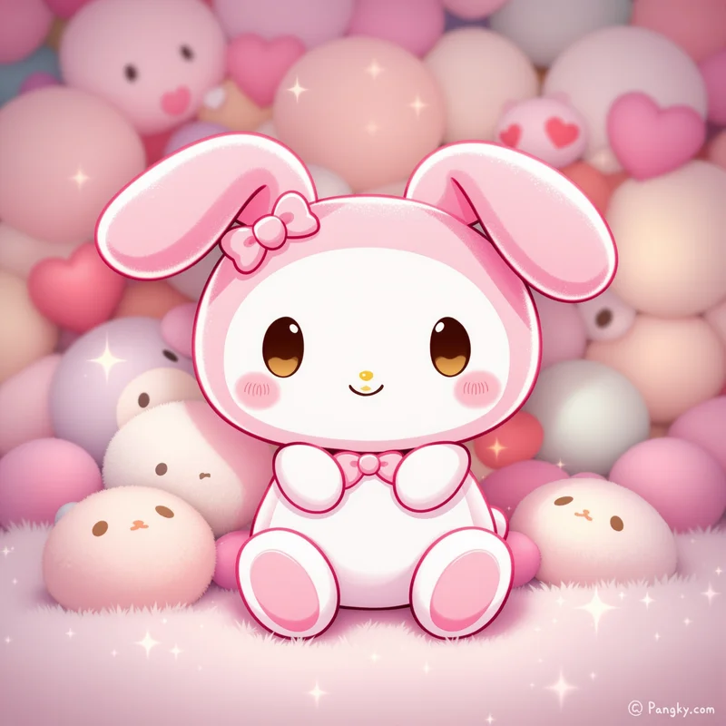 Kawaii Blossom My Melody PFP blossom portrait avatar