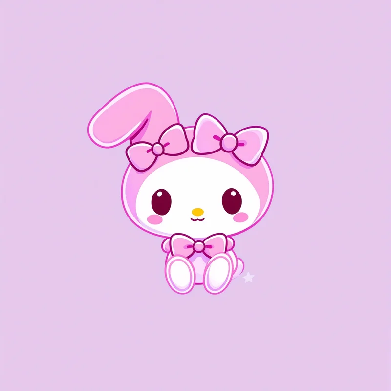 Kawaii Charm My Melody PFP soft pastel avatar
