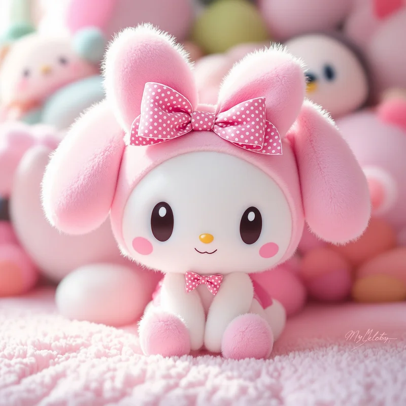 Lovely Bunny My Melody PFP soft portrait avatar