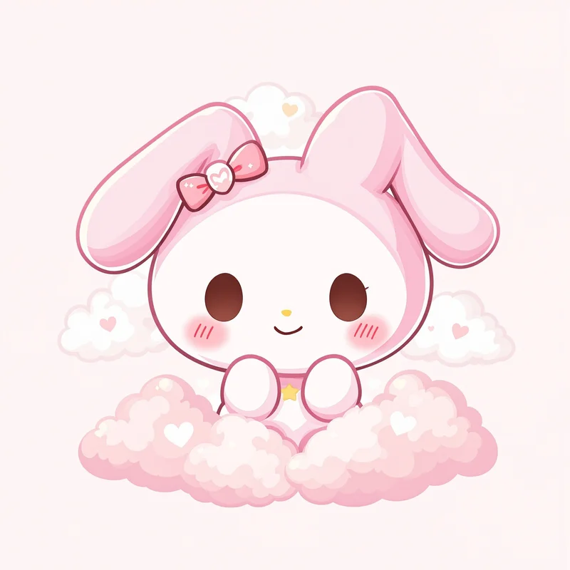 Pastel Dream My Melody PFP kawaii avatar portrait